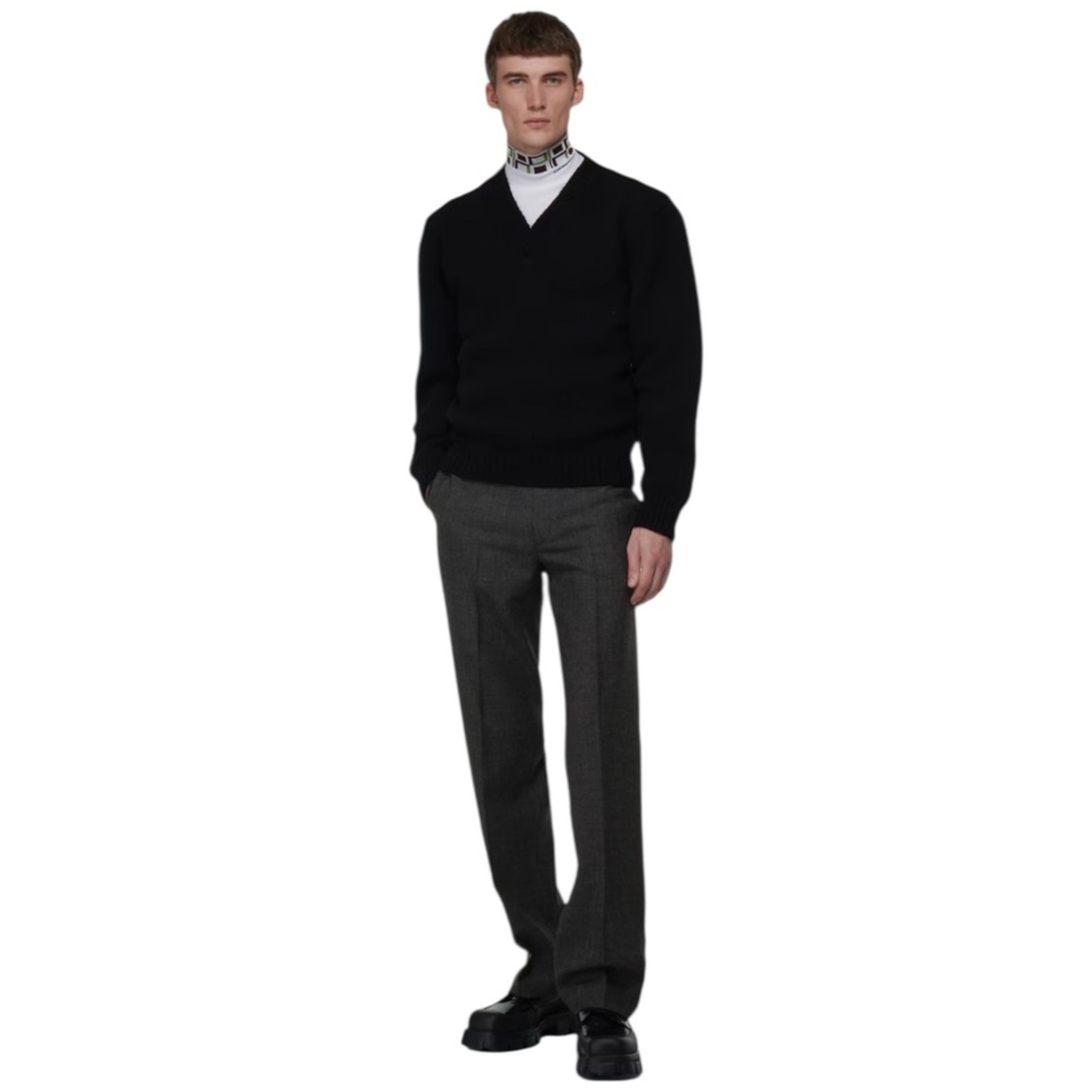 Dark Grey Prada Trouser Unisex (48)